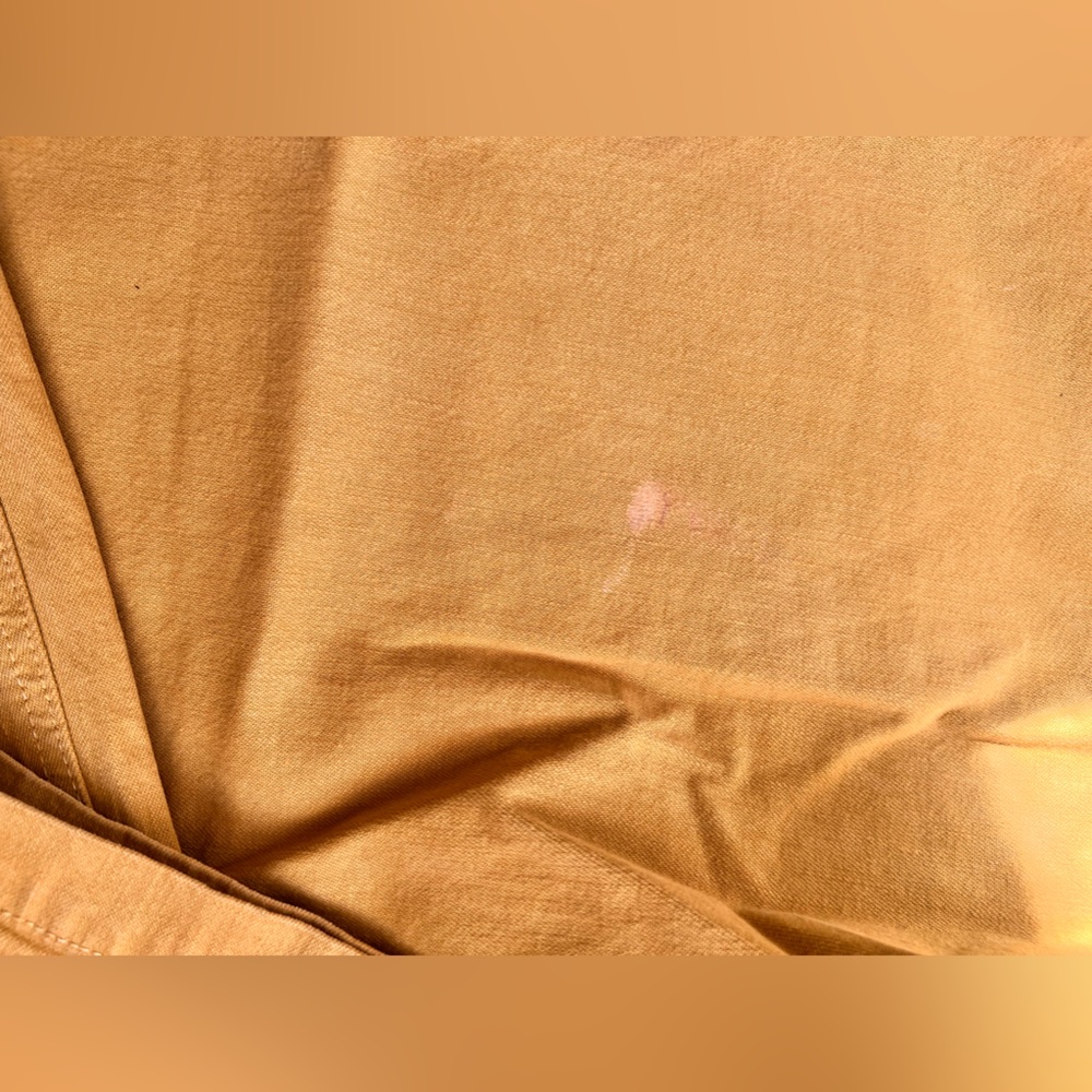 Madewell NWOT High Waisted Wide leg denim Mustard Yellow - Picture 9 of 11